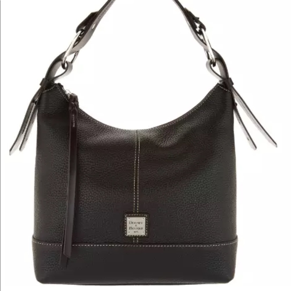 Dooney and Burke Gracie Black Leather